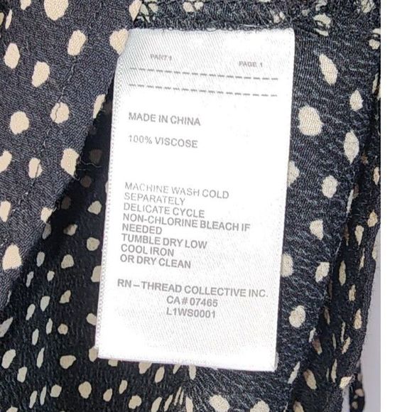 Laundry by Shelli Segal Women's 100% Rayon V-neck Blouse Size S - Picture 8 of 8